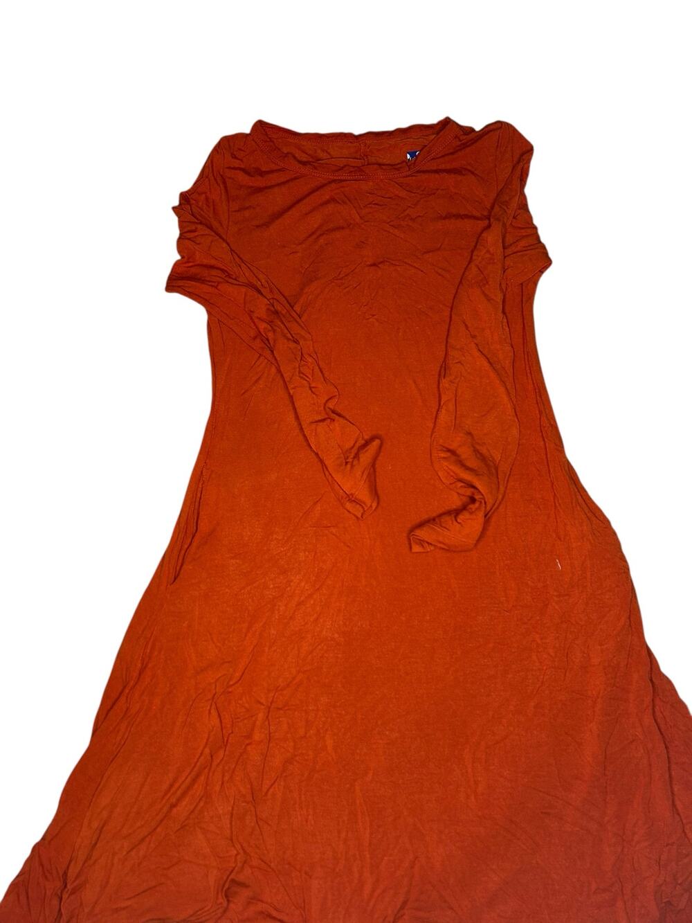 Kickee pants orange dress 10/12